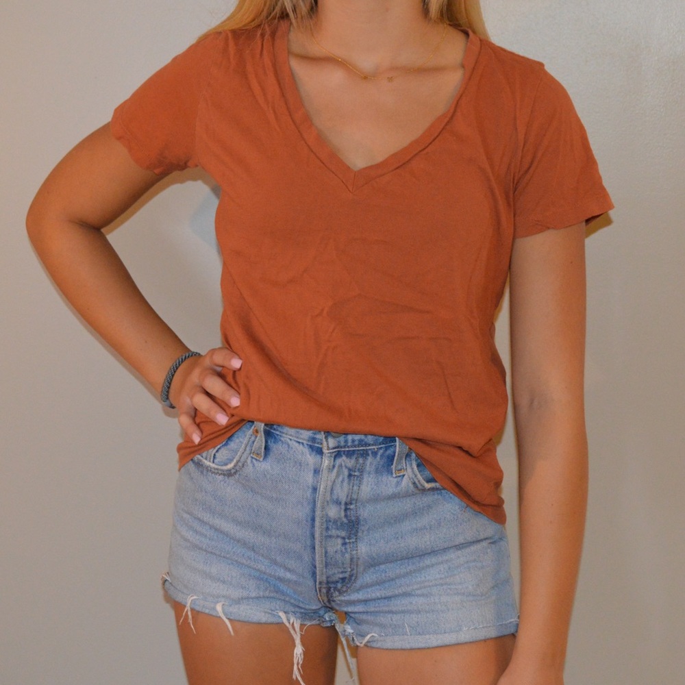 v-neck t-shirt